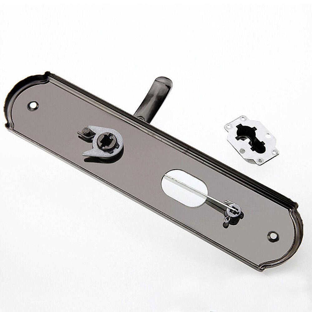 Aluminium Alloy Door Handle Universal Security Door Handle Pair Lock Thickened Panel Handle Door Lock Household Hardware