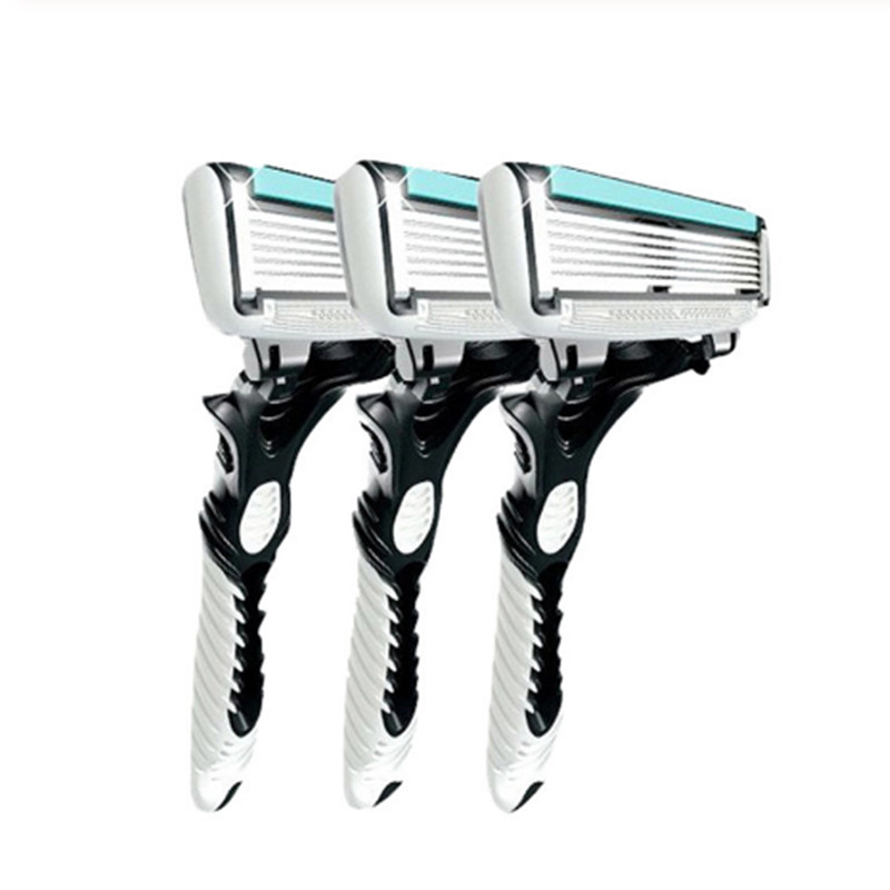 Neue Original DORCO Tempo 6 Schicht Rasiermesser 2 Teile/los Männer Rasierer Rasierer Edelstahl Sicherheit Rasierklingen