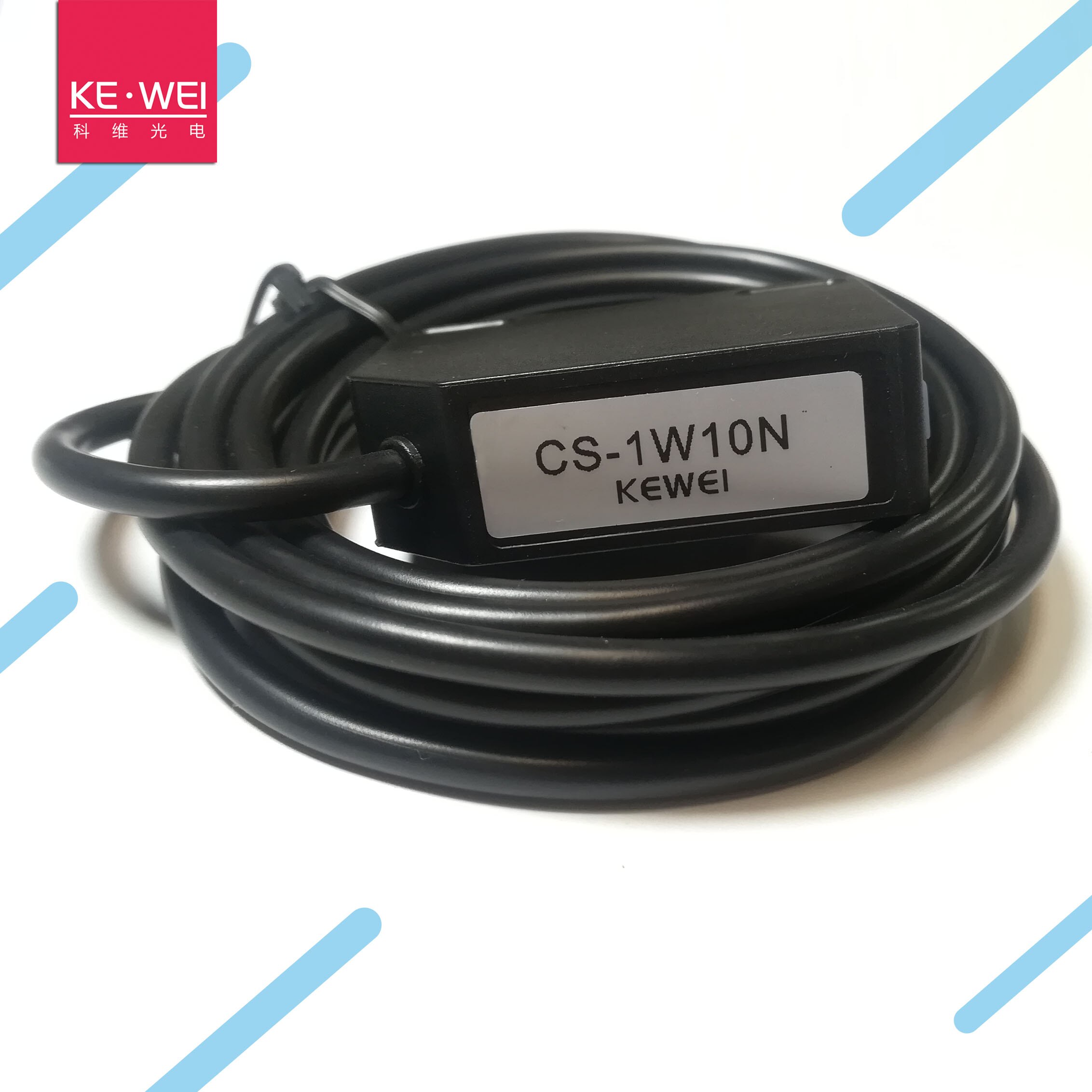Color Code Photoelectric Switch CS-1W10 Button Teaching Is Simple, Durable and Stable to Distinguish Any Two Colors