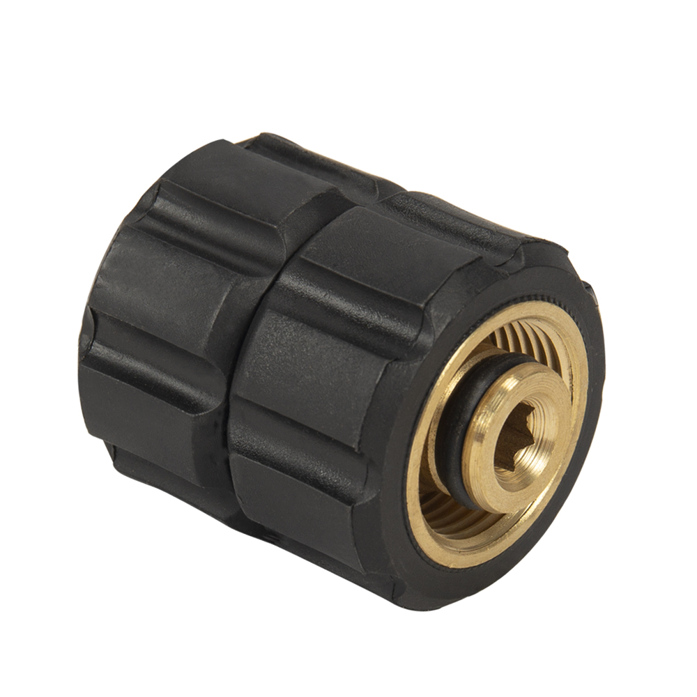 High Pressure Washer Swivel Connector M22 Car Washer Brass Rotating Adapter Swivel Coupling M22 Female + M22 Female