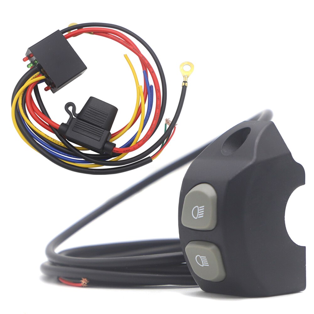 For BMW R1200GS R 1200 GS R1250GS F850GS F750GS ADV Adventure LC Motorcycle Handle Fog Light Switch Control smart relay: A-Switch and Relay