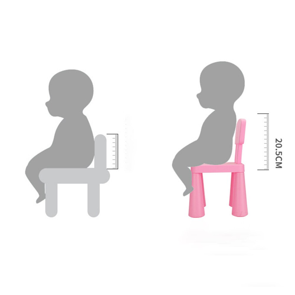 Children's Stool Small Bench Plastic Simple Stool Anti-Skid Kindergarten Stool Thickening Children'S Stool for Shoes Short Stool