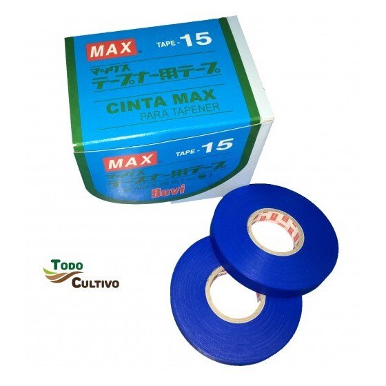 Cinta plastica atadora para Entutorar caja 10 rollos