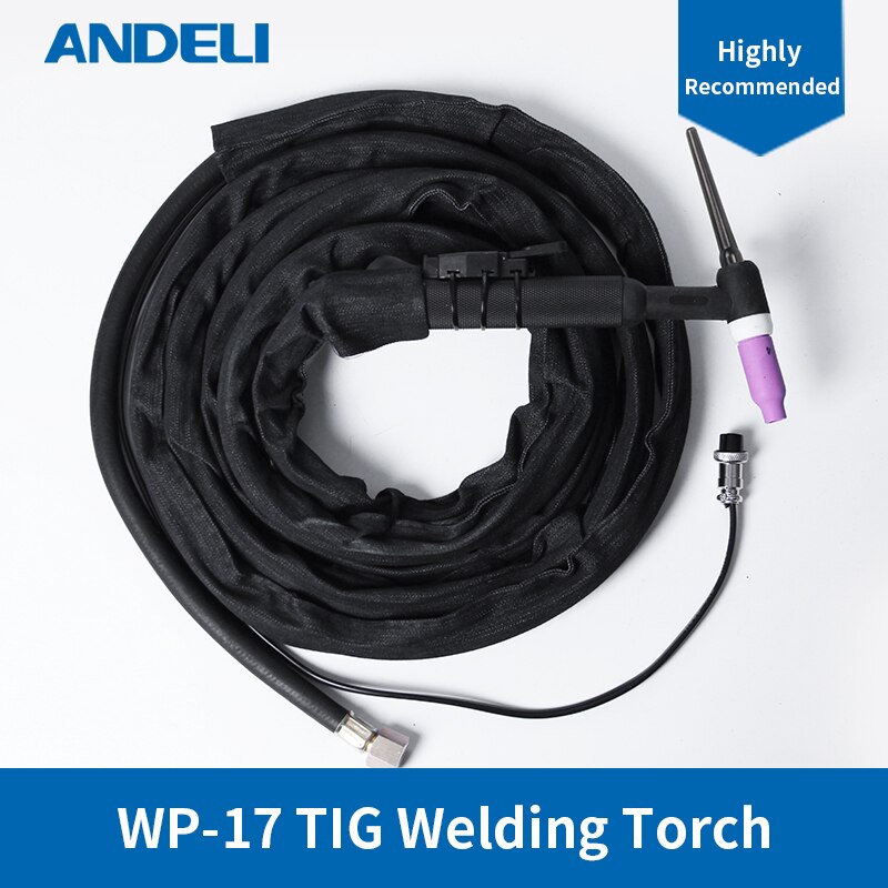 ANDELI TIG Welding Torch WP-17 4M TIG Welding Gun for TIG Welding Machine TIG Welding Machine Accessories