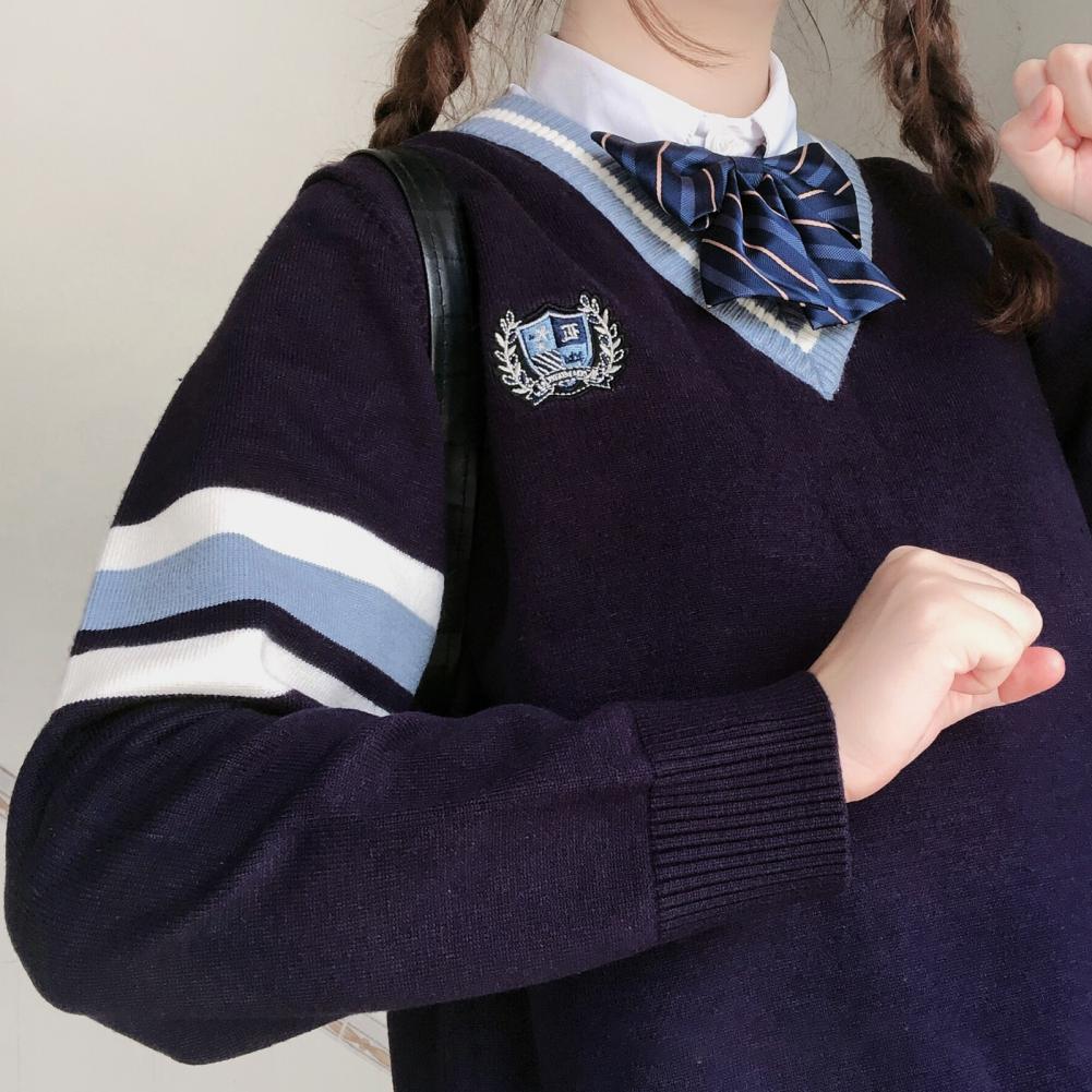 Suéter suave ropa deportiva mujer joven escuela Top de punto para citas