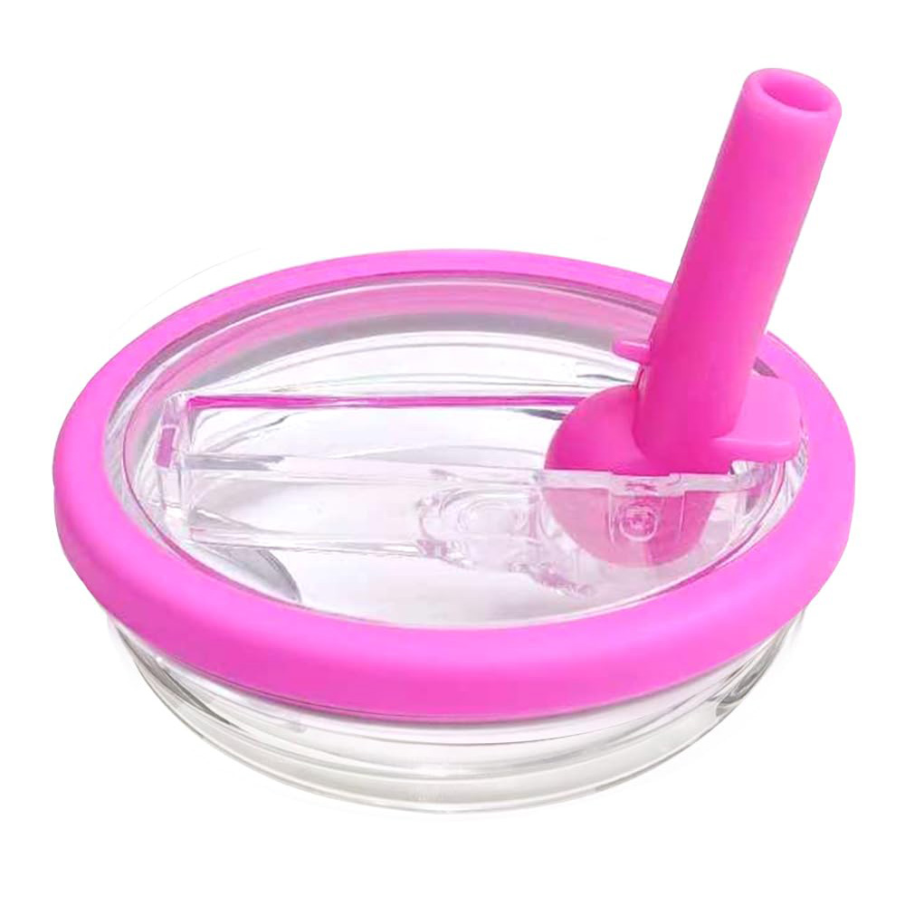 40 oz Replaceable Tumbler Flip Straw Lid for Stanley Cup,Reusable Tumbler Cover, Spill Proof Splash Resistant Tumbler Lids: VIOLET/紫罗兰