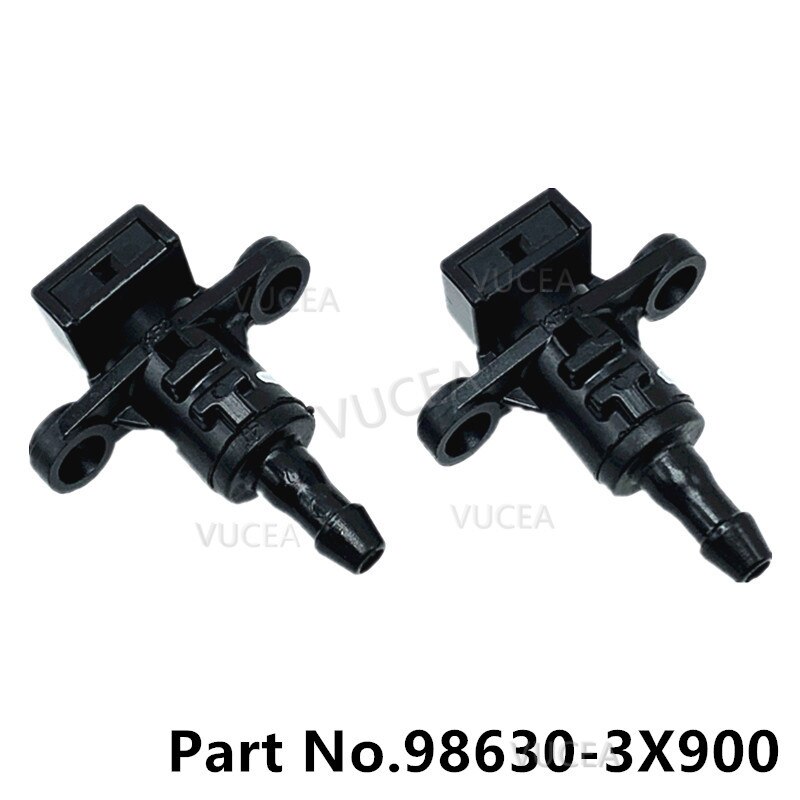 1 pair Genuine For Windshield Washer Nozzle Cleaning nozzle of wiper For Kia Rio - K3 Cerato Forte Shuma