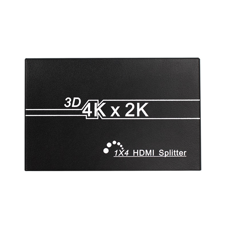 4k 2k 1 x 4 hdmi splitter fuld  hd 1080p video hdmi 1 in 4 out switch switcher display til smart tv monitor projektor mi box 3 ps4