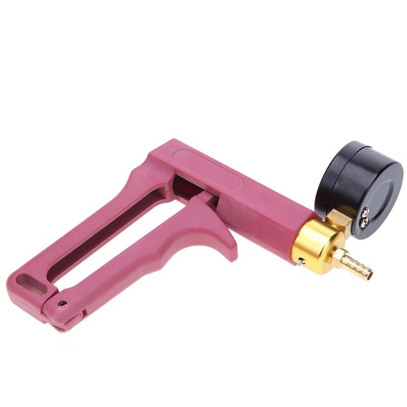 17Pcs Hand Held Vacuum Pressure Pump Brake Bleeder Tester Tool Kit With Adapters For Car