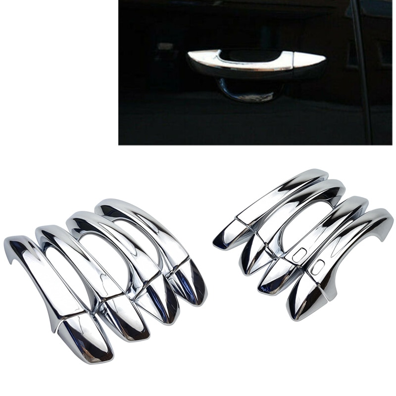 For VW Volkswagen Golf 7 MK7 / Skoda Octavia A7 Accessories Chrome Door Handle Cover Trim Protect Stickers Car Styling