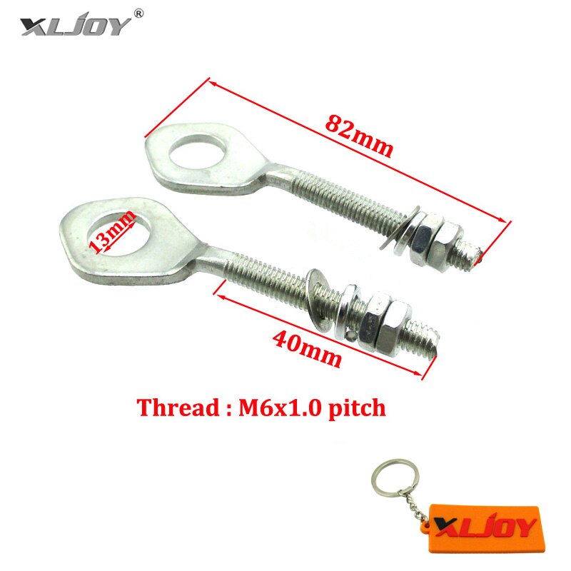 XLJOY Chain Adjuster Tensioner bolts For Honda Monkey Z50 Z50A Z50J Bikes Fit Monkey and Dax standard fitment 12mm axle