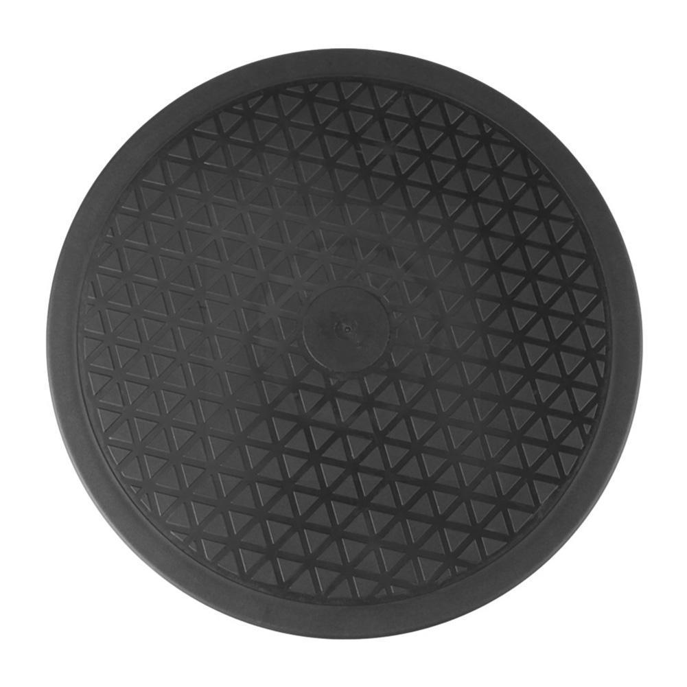 25cm Practical Round Pottery Wheel Rotate Turntable Kitchen Plate Rotary 360 Pottery Tool Clay Display Sculpture Rotation H A7w8