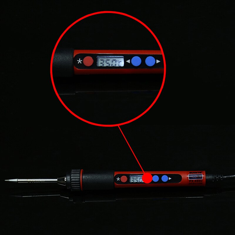 Lcd digital justerbar temperatur usb loddejern 5v 10w bærbare blyfri posesvejsning værktøjer