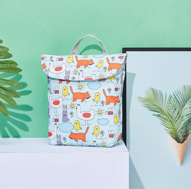 Newborn Nappy Changing Portable mummy bag baby Diaper Bags Storage for stroller waterproof multifunction BFR013: BFR013H-25cm