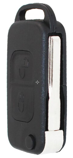 2 Buttons Remote Car Key Shell Case Blank Fob for Mercedes-Benz HU64 Blade HU39 Blade: HU64 Blade