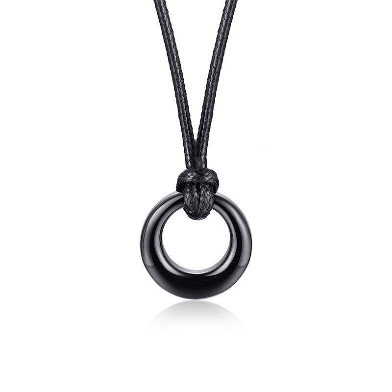 Círculo da vida eternidade amor karma colares, pingente memorial cinzas colar pulseiras para mulheres homens, lembrança cremação jóias: Zinco azul