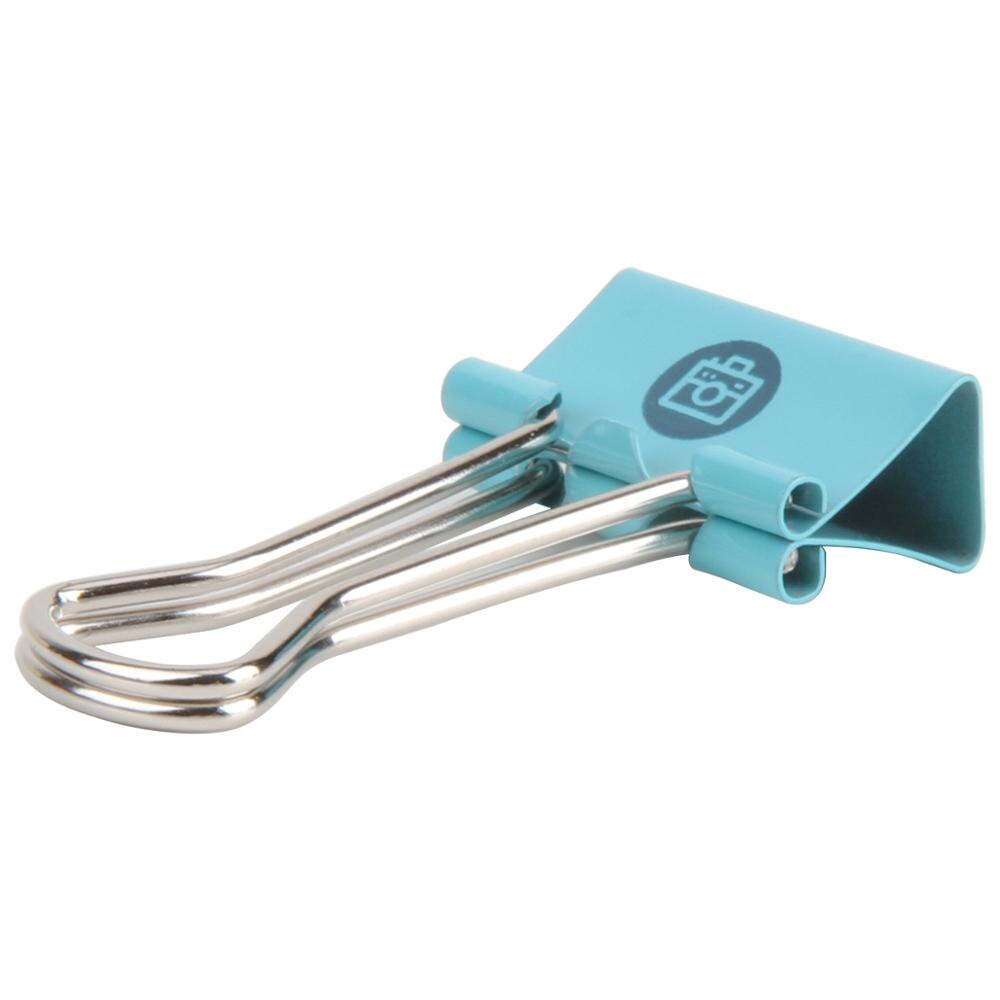 Deli 8489 Color printing long tail clip file clip swallow tail clip iron clip lovely cartoon clip student color clip