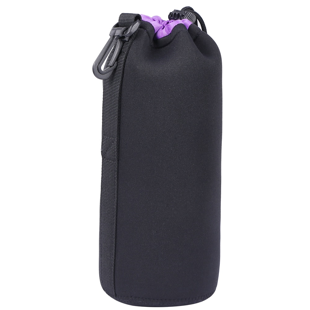 SLR Camera Set Lens Pouch Protective Bag Carrying Handheld Drawstring Shockproof Soft Camera Elements for Neoprene