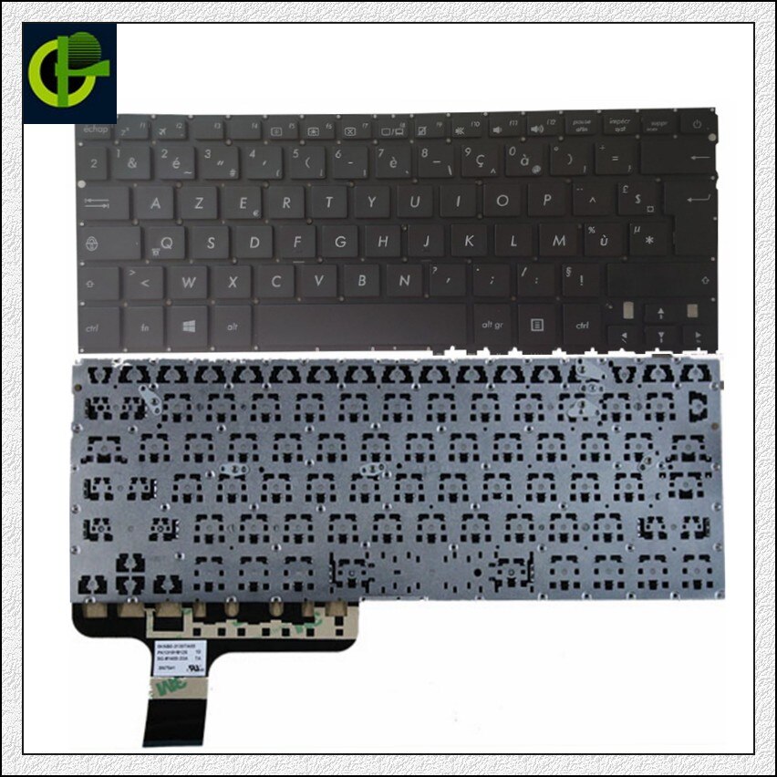 Franse Azerty Toetsenbord Voor Asus Zenbook UX305 UX305LA UX305UA UX305CA UX305F UX305FA UX305C UX305L UX305LA PK1319Y425S Fr: Black