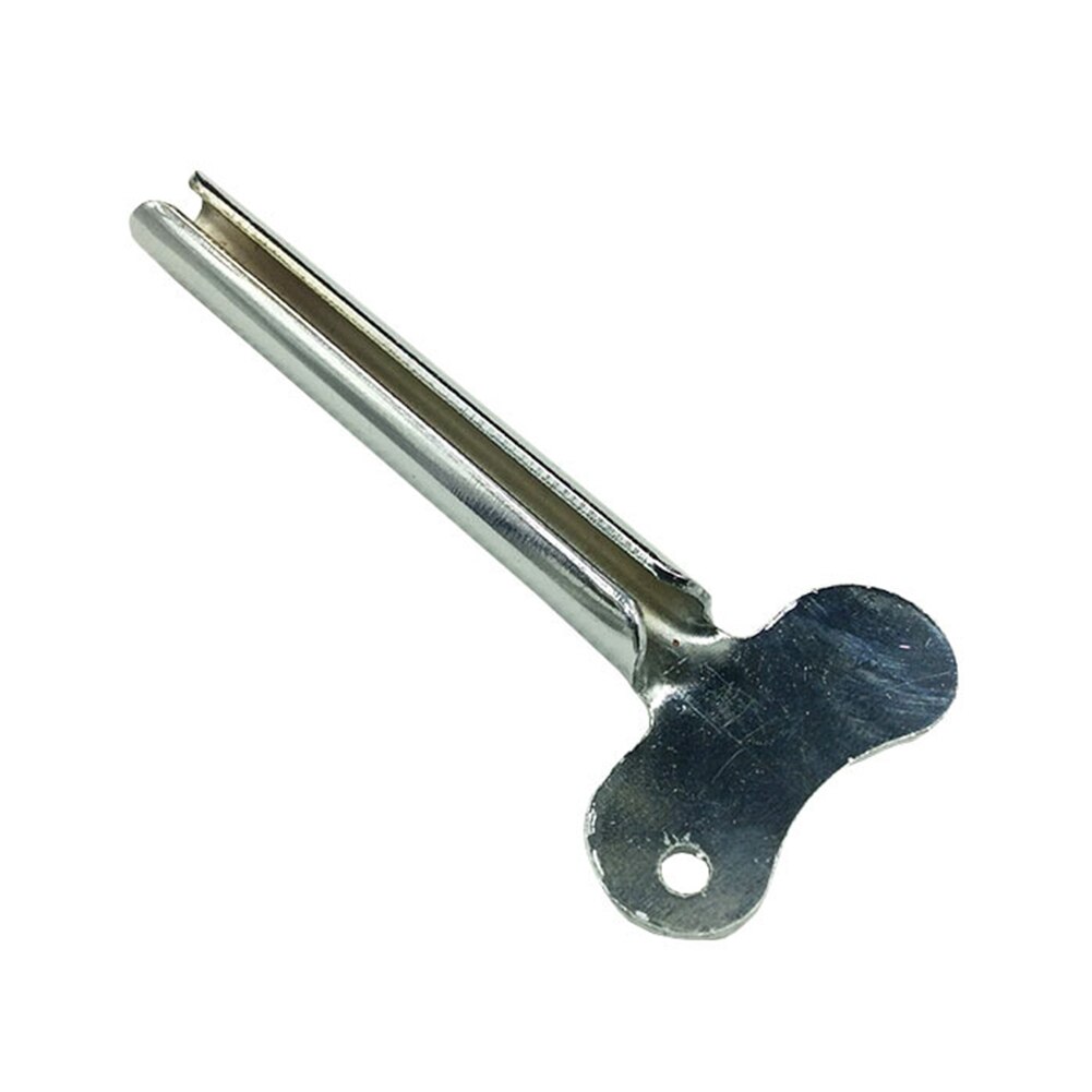 Metalli hammastahna puristin putki avaimen muoto kylpyhuoneen hiusten väri väriaine kosmeettinen maali puristin annostelija pesuhuoneeseen