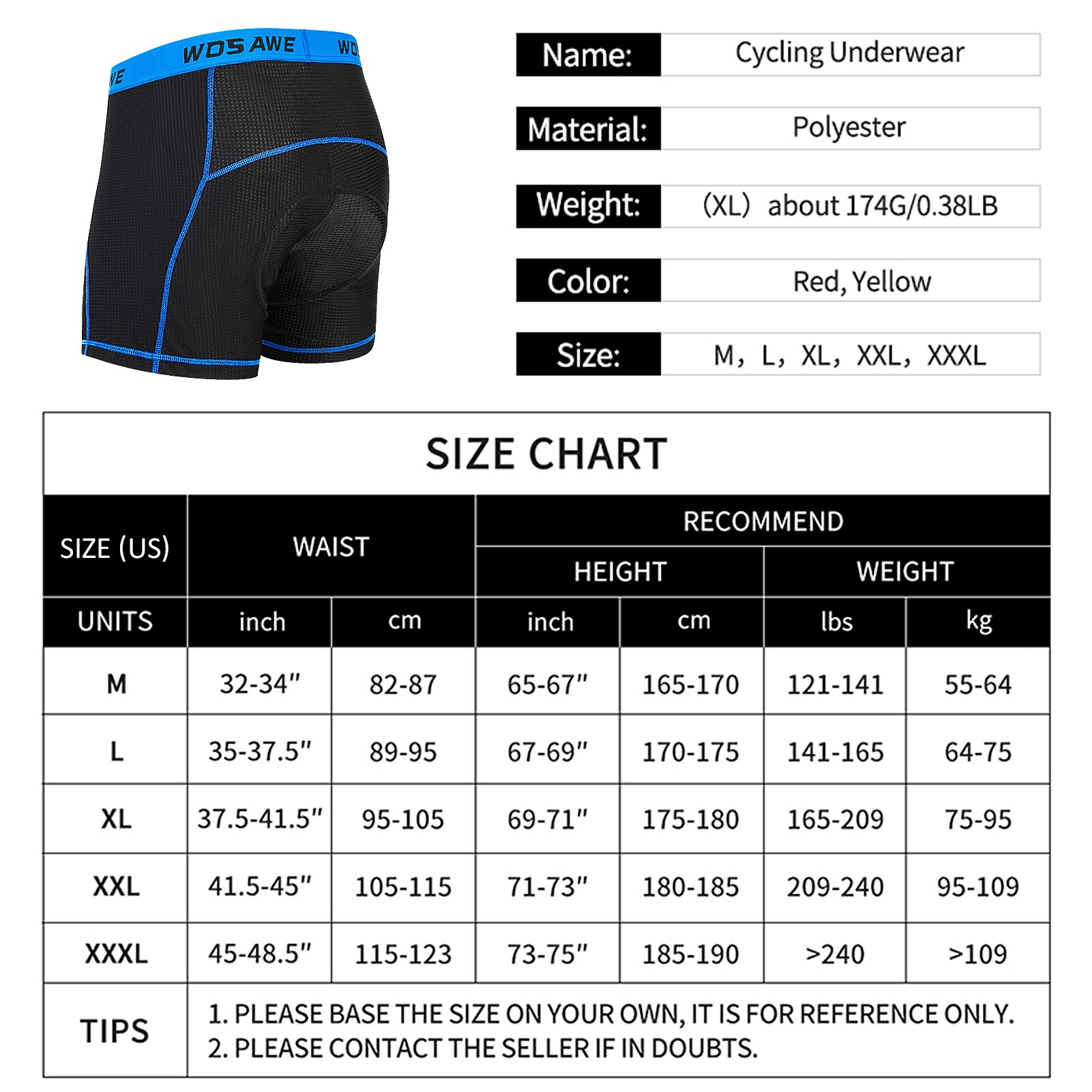 Ropa interior de ciclismo para hombre, pantalones cortos ligeros con relleno de Gel transpirable para ciclismo de montaña