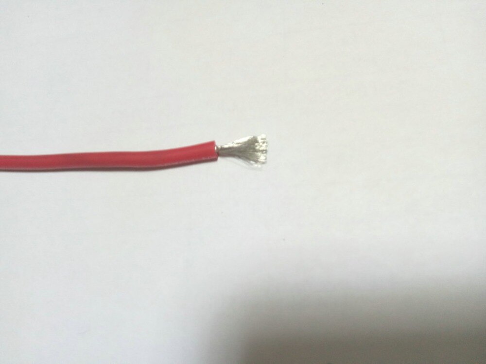 1 Reel 10M Red 16 AWG Silicone Wire Gauge Flexible Silicone Wire