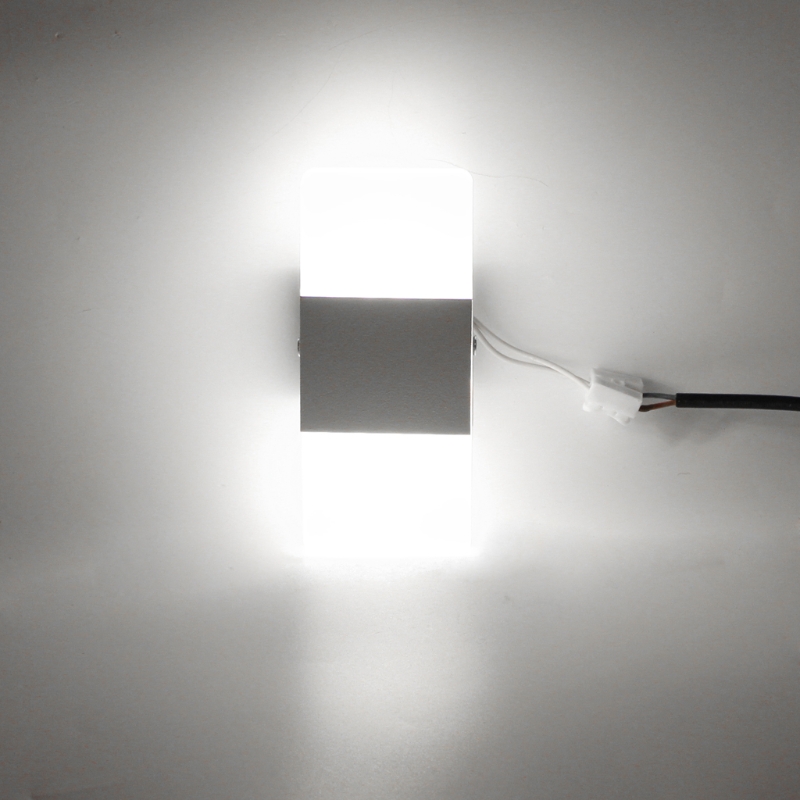 AC 85-265V LED Wandlamp Moderne Acryl LED Slaapkamer Hal Badkamer Wandlamp