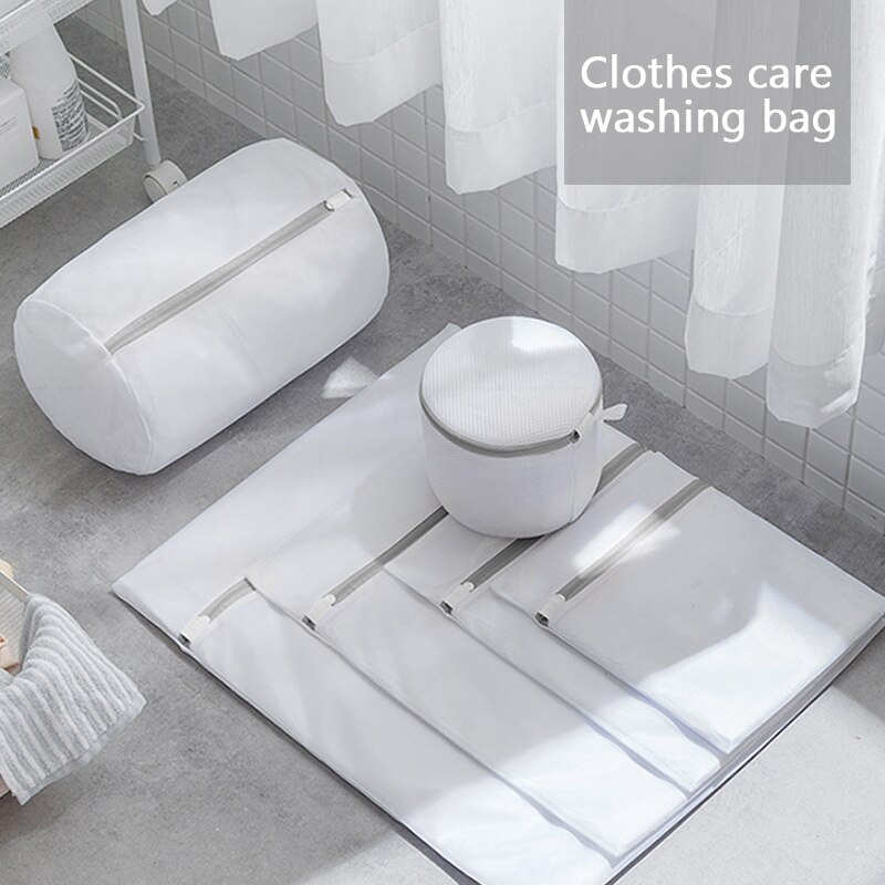 16 Size Mesh Polyester Laundry Wash Bags Laundry Bag Coarse Net Laundry Basket Laundry Bags for Washing Machines Mesh Bra Bag