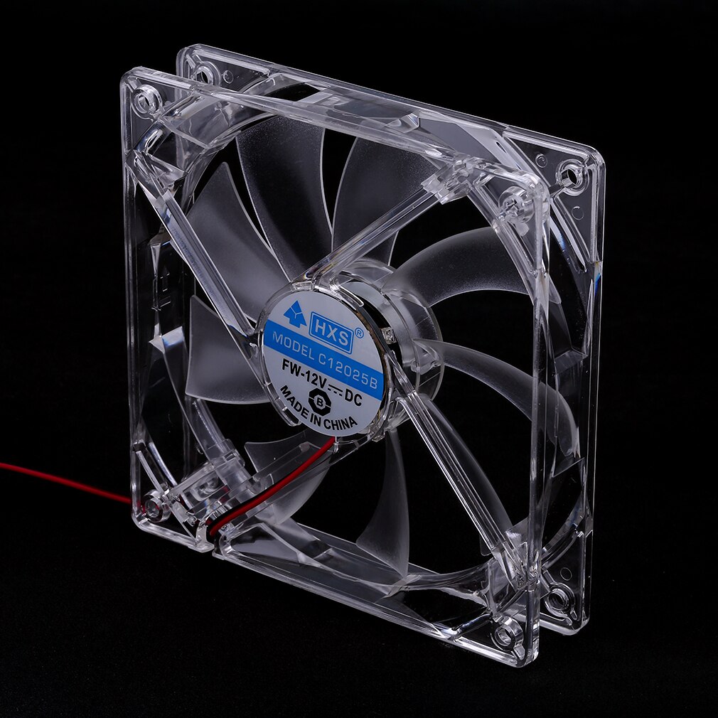 4-pin PC Case fan Sleeve Bearing Technology Fans 4 LED Blue for Computer PC Case Cooling 120MM 1200 RPM