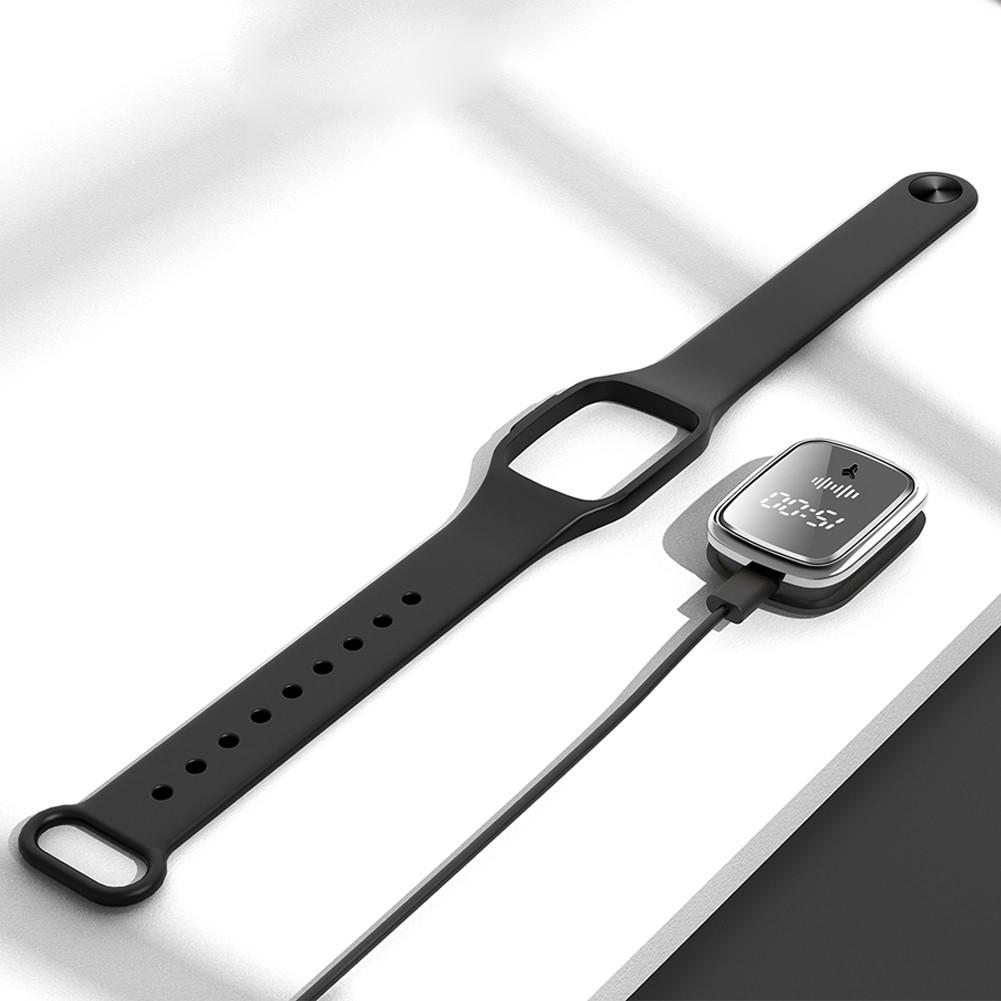 I lager myggmedel armband ultraljud skadedjursbekämpare handledsband 5v / 1a usb laddning för hem utomhus barn vuxna