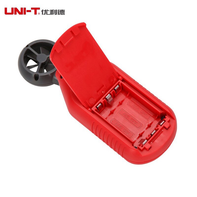 Digital Anemometer Thermometer Tachometer Wind Speed Meter with Battery Air Flow Monitor Wind Measurement Temperature Meter