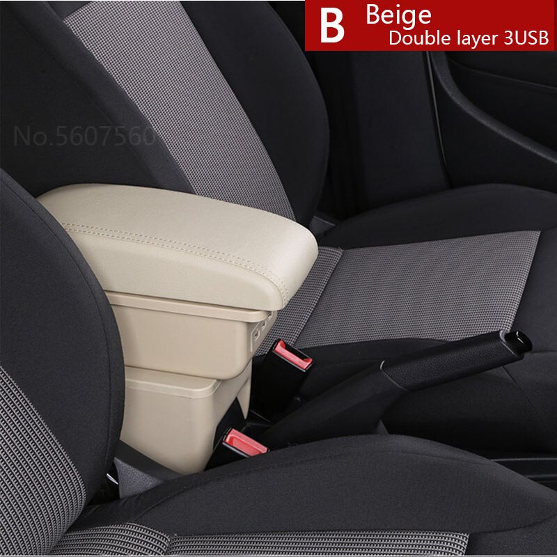 Accoudoir de voiture MINI Cooper, Countryman R60, R56, R57, R58, R53, accoudoir de voiture, meubles, accessoires de voiture: B4 Beige 3USB