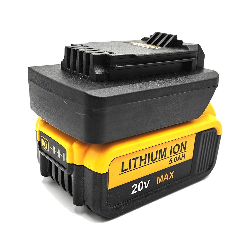 Battery Adapter for Dewalt 18V/20V Lithium Battery Converted to Black&amp;Decker Porter Cable Stanley 18V 20V Battery Tool