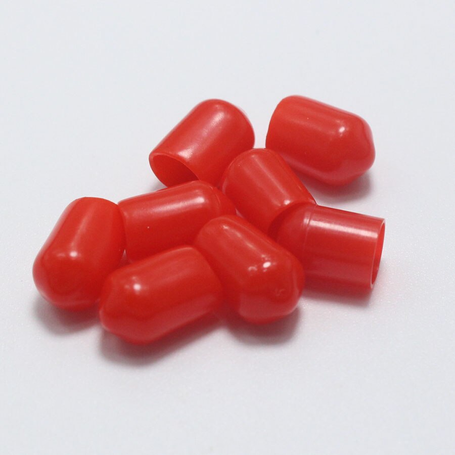 EClyxun 50Pcs/lot SMA Rubber Covers Dust Cap Rf Ham Radio Antenna Plastic Covers Dust Cap Female Connector