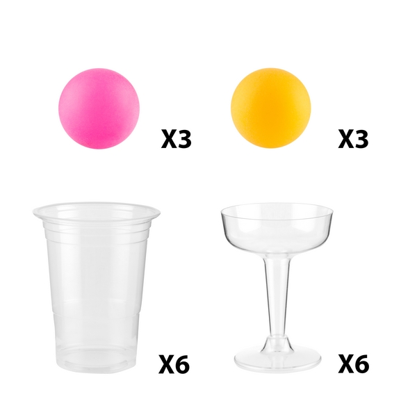 Fähigkeiten Spiel Party Pong 18 Stück