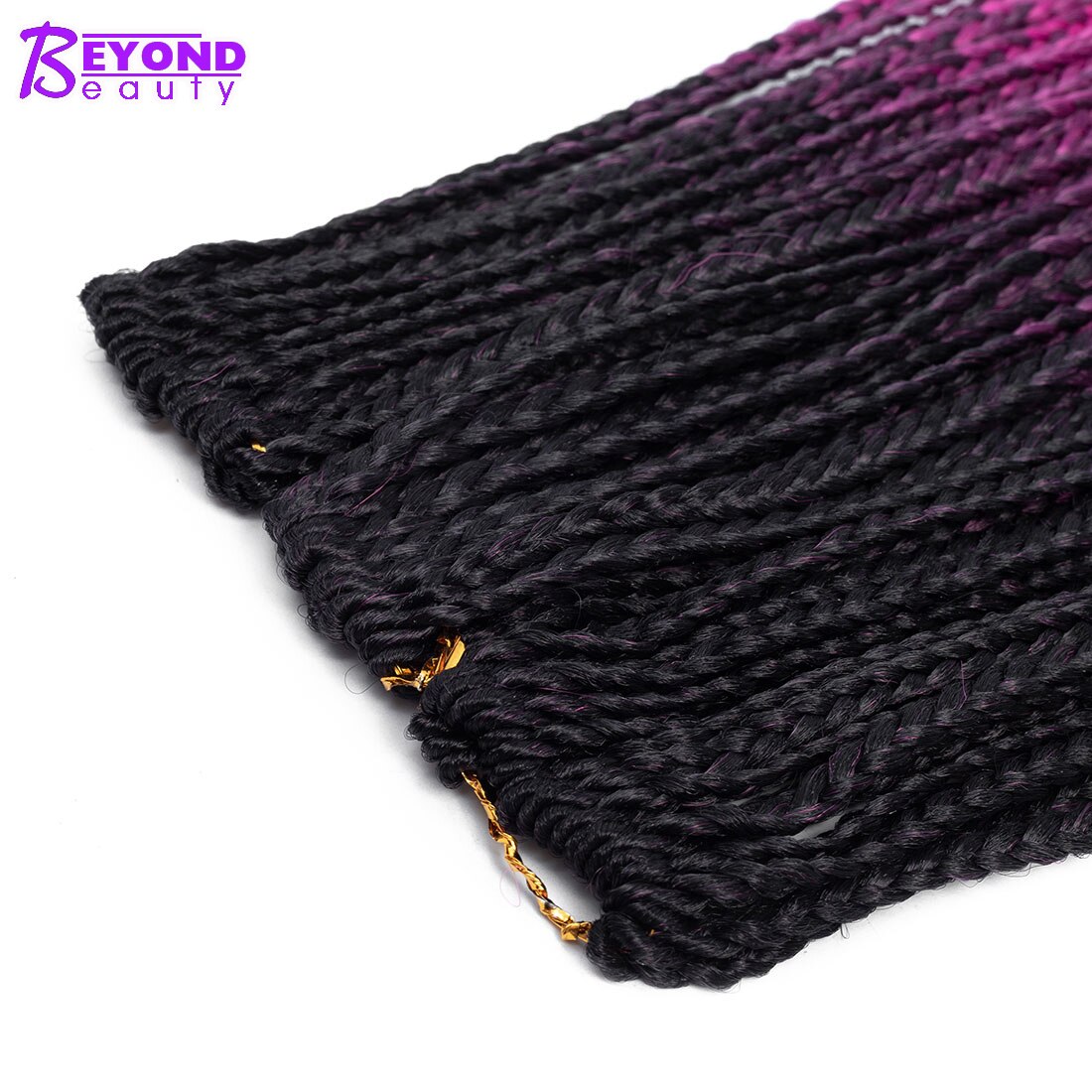 19 Color Crochet Hair Ombre Box Braids 24 Inch Zizi Braiding Hair Pre Stretched Kanekalon Synthetic Hair Extension For Braids