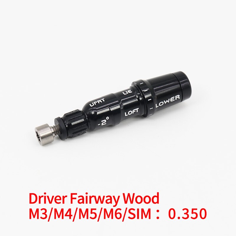 M1 M2 M3 M4 M5 M6 Golf welle hülse Adapter Adapter nur für Taylormade Fahrer hybrid Fahrrinne Holz SIM Verein kopf zubehör: (M3 4 5 6) 0.350