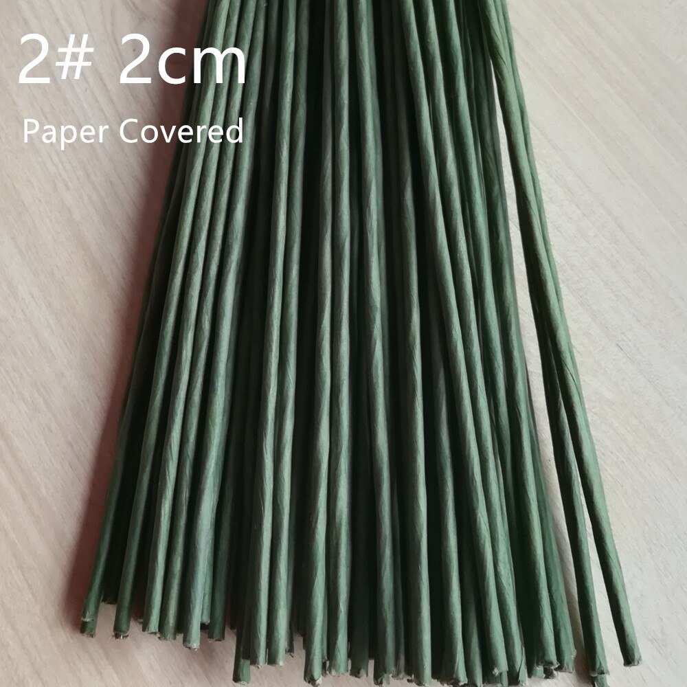 100 stks/partij Dia: 2mm 2 # Nylon Bloem Draad Handgemaakte DIY Zijde Bloem Draad Steel