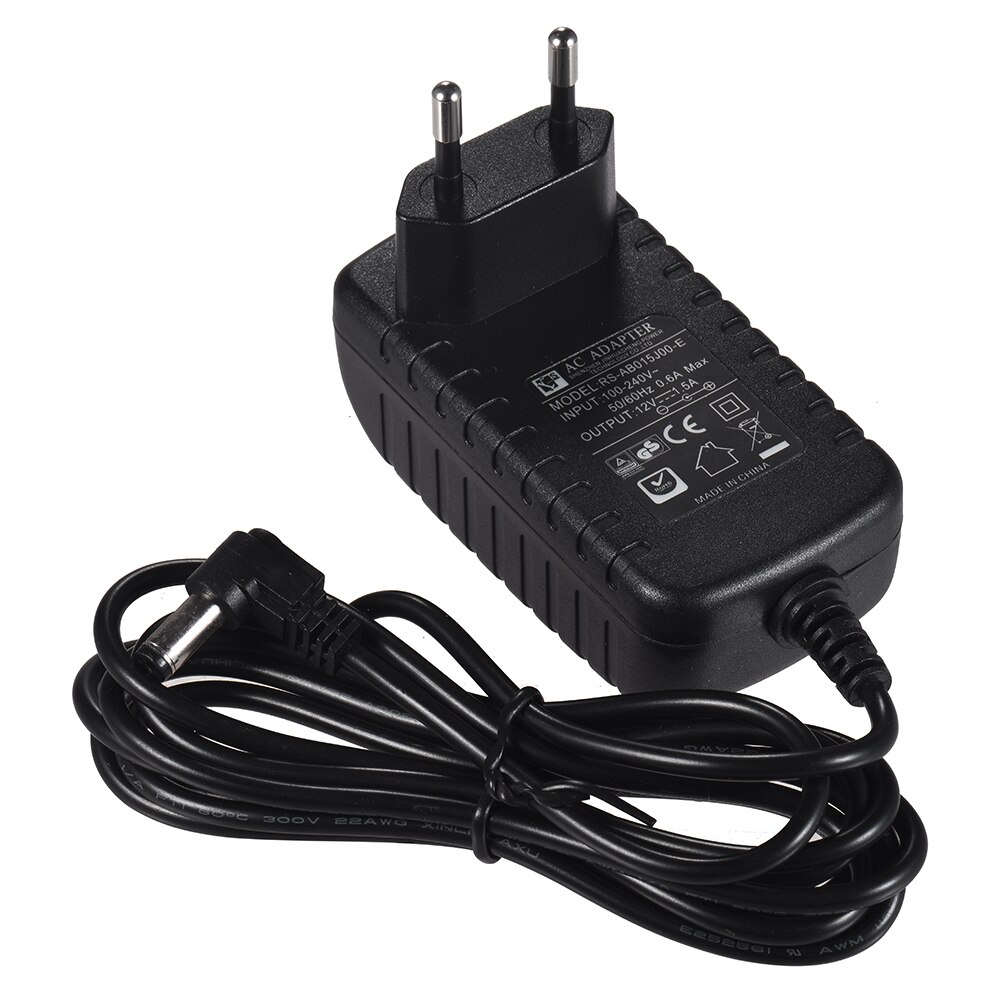 12V 1,5 A AC Energie Adapter Kamera Ladegerät für Viltrox L116T L116B L132T L132B VL-162T LED Video Lichter 100-240V Breite Spannung