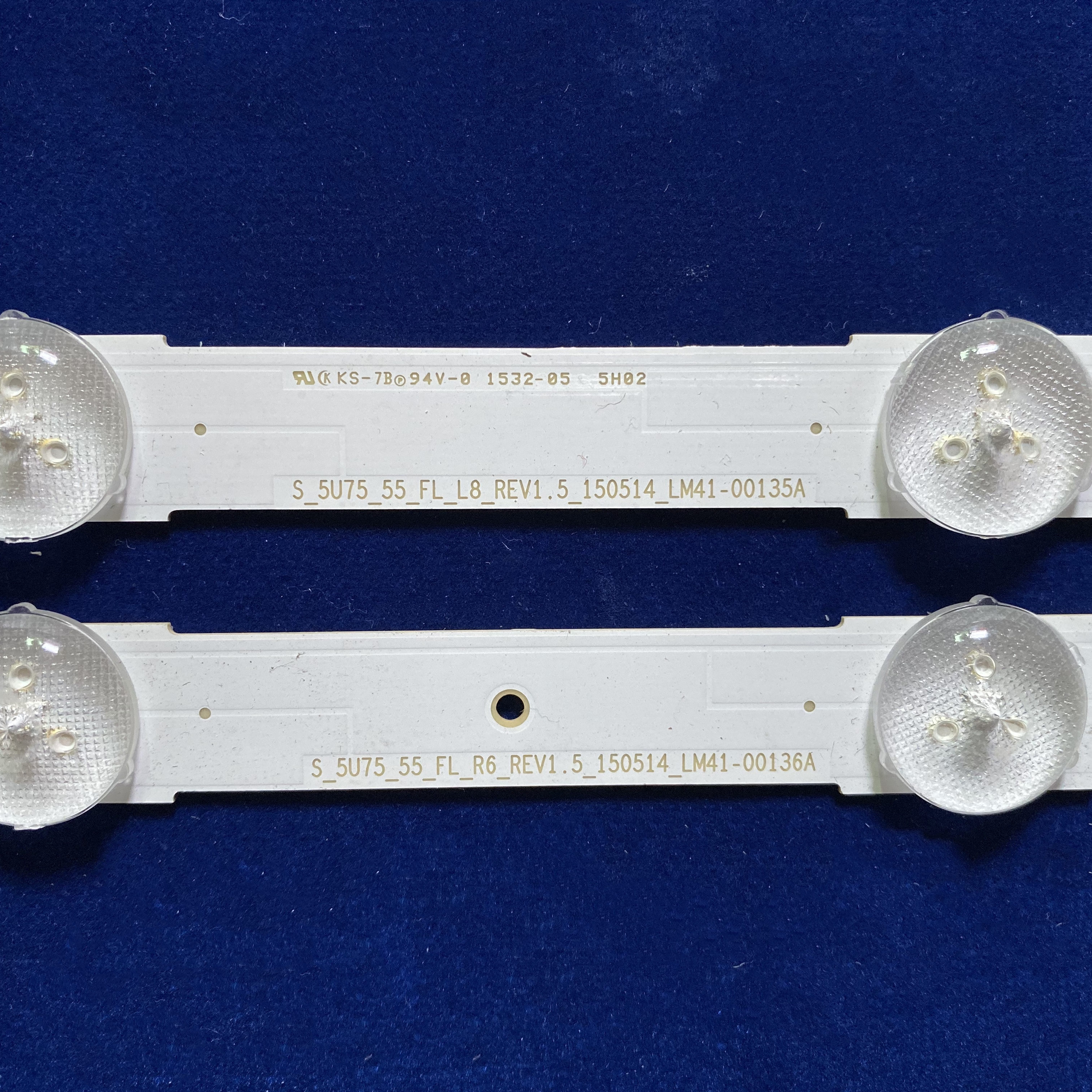 1123mm LED Backlight strip 14LEDs For Samsung 55&quot; TV LM41-00136A BN96-34798A BN96-34797A LM41-00135A CY-GJ055HGLV1H UN55JU6700