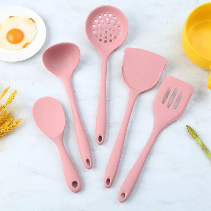 Siliconen Keukengerei Kookgerei Set Hittebestendige Keuken Accessoires Geen Stok Koken Keuken Keuken Gadget Sets