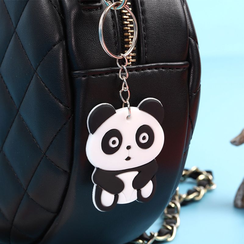 50 Stck Baby Panda Elefanten Schlüsselanhänger Thema Party Favors Geburtstag Partei Liefert Party Tasche Füllstoffe Schule Karneval Belohnung
