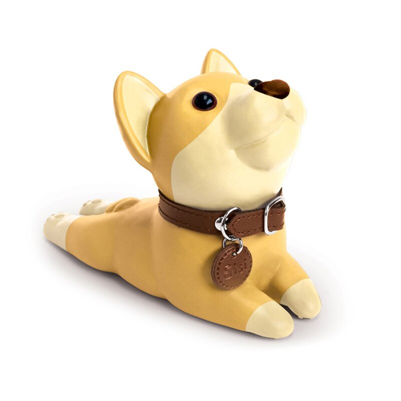 Leuke Hond Kat Deurstopper Deurstop Wedge Cartoon Puppy Deuren Stop Sterke Grip Antislip Holder Stopper Veiligheid Guard: Yellow dog