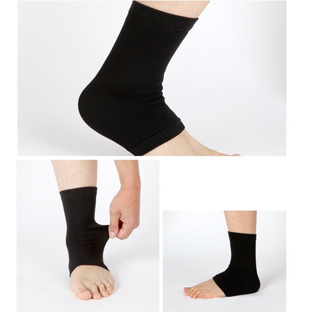 2 stücke Sport Knöchel Schutzhülle befestigen Unterstützung Ärmeln Plantarfasziitis Fuß Socken Knöchel Unterstützt)