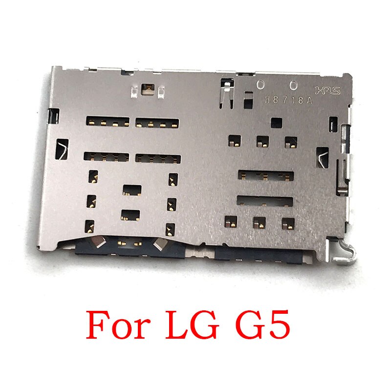 5 pièces/lot prise lecteur de carte Sim fente plateau Module support connecteur pour LG G3 G4 G5 G6 G7 V10 V30: For LG G5