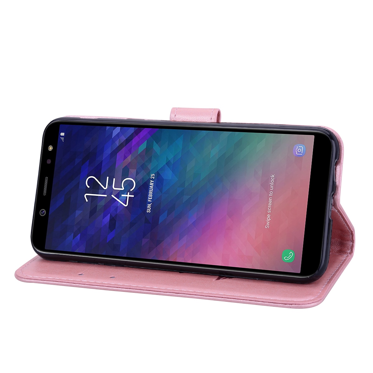 kippen Leder Telefon fallen Für Samsung J2 Blume Brieftasche Tasche Abdeckung Fällen Für Samsung Galaxis J2 Profi J250F j250 SM-J250F