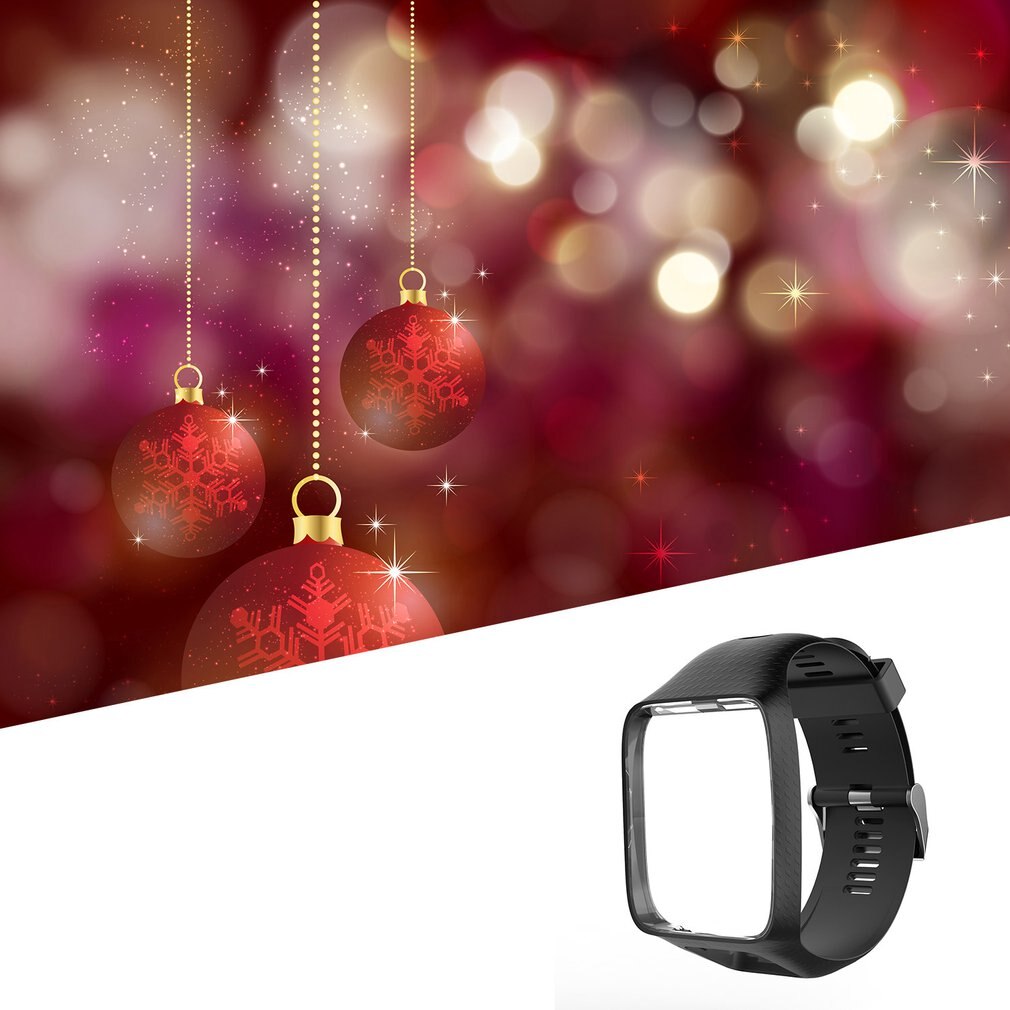 Watchband for Tom Tom 2 3 Series Watch Strap Silicone Replacement Wrist Band Strap For TomTom Runner 2 3 GPS Watch