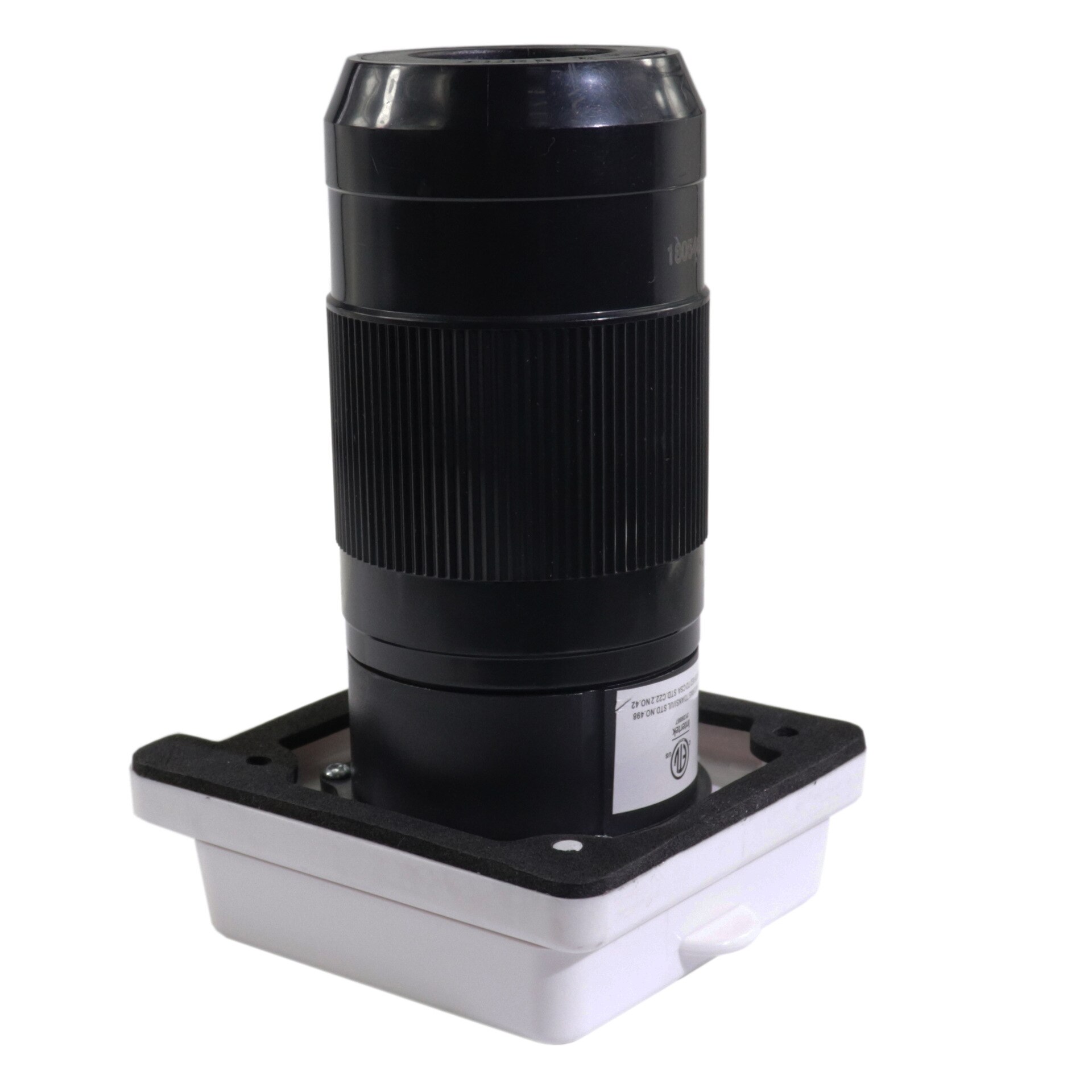 RV inlet RV charging plug with waterproof cover 125V American RV 50A electric power plug