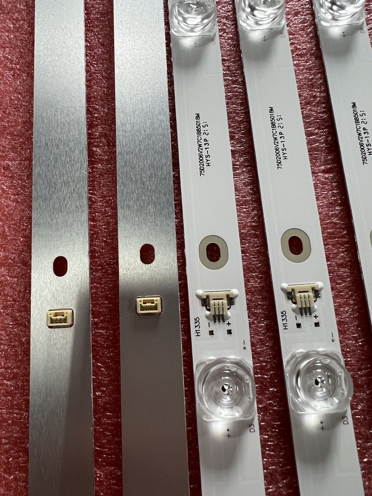 Striscia portato per TCL 75EP661 75EP661X1 75P716 75P8M 75EB600 75S421 75S405 LVU750NDBL 75S425LACA 75S425LBBA