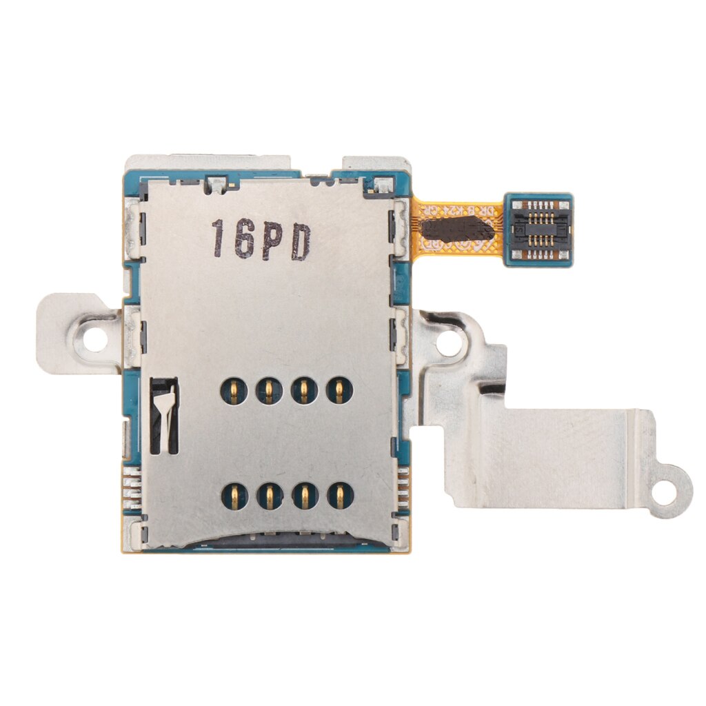 Sim Socket Kaartlezer Slot Flex Compatibel Met Samsung Galaxy Note 10.1 GT-N8000 GT-N8010